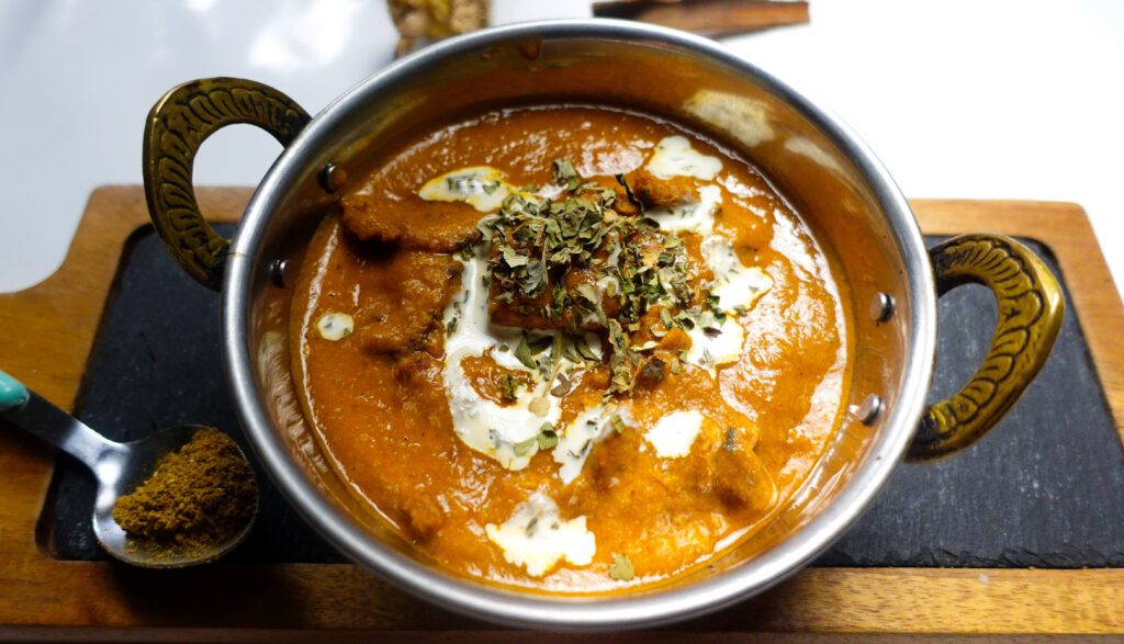 Vegan Butter Chicken with Soy Chunks